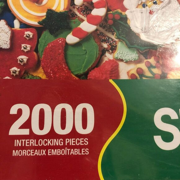 Springbok Puzzle Biscuits de Noel 2000 Pc 2011 Edition NIB - Picture 2 of 6
